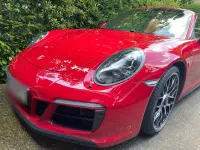 Gebraucht Porsche 991 450 PS (330 kW) 2018 Rot Cabrio