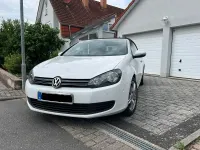 Gebraucht VW Golf Cabriolet 160 PS (117 kW) 2012 Weiß Cabrio