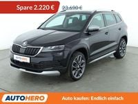 Gebraucht Skoda Karoq Scout 4x4 150 PS (110 kW) 2019 Schwarz SUV