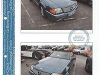 Gebraucht Mercedes SL300 231 PS (169 kW) 1992 Blau Cabrio