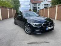 Gebraucht BMW 520 Sport Line 184 PS (135 kW) 2017 Schwarz Kombi