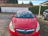 Gebraucht Opel Corsa 80 PS (58 kW) 2008 Rot Kleinwagen