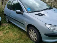 Gebraucht Peugeot 206 60 PS (44 kW) 2004 Blau Kleinwagen