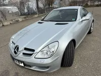 Gebraucht Mercedes SLK350 272 PS (200 kW) 2005 Silber Cabrio