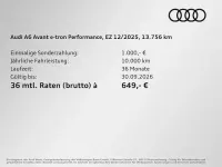 Gebraucht Audi A6 e-tron Performance 269 kW (367 PS) 2025 Mythosschwarz metallic Kombi