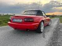 Gebraucht Mazda MX5 106 PS (77 kW) 1990 Rot Cabrio