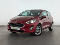 Gebraucht Ford Fiesta Titanium 125 PS (91 kW) 2017 Rubyrot (metallic) Kleinwagen