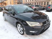 Gebraucht Seat Leon FR 122 PS (89 kW) 2014 "universo" schwarz Kombi