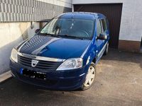 Gebraucht Dacia Logan MCV 75 PS (55 kW) 2009 Blau Kombi