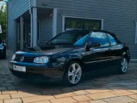 Gebraucht VW Golf Cabriolet Highline 90 PS (66 kW) 2000 Schwarz Cabrio