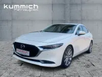 Neu Mazda 3 Exclusive 140 PS (102 kW) 2026 Weiß Limousine