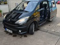 Gebraucht Peugeot 1007 RC 109 PS (80 kW) 2007 Schwarz Van / Kleinbus
