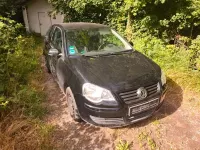 Gebraucht VW Polo 64 PS (47 kW) 2007 Schwarz Kleinwagen