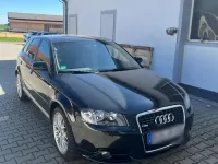 Gebraucht Audi A3 S-Line 150 PS (110 kW) 2007 Schwarz Kleinwagen