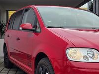 Gebraucht VW Touran Conceptline 102 PS (75 kW) 2005 Rot Van / Kleinbus
