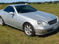 Gebraucht Mercedes SLK230 197 PS (144 kW) 2000 Silber Cabrio