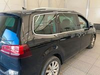 Brugt VW Sharan Highline 150 HK (110 kW) 2018 Sort MPV