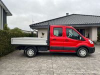 gebraucht Ford Transit Pritsche Doka 350 L2 (7-Sitze/AHK/Klima)