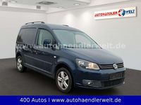 Second-hand VW Caddy 140 CP (102 kW) 2012 Albastru Monovolum