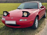 Gebraucht Mazda MX5 115 PS (84 kW) 1993 Rot Cabrio