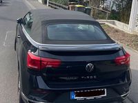 Gebraucht VW T-Roc Cabriolet Active 110 PS (80 kW) 2021 Schwarz Cabrio