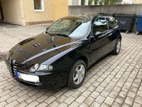 Gebraucht Alfa Romeo 147 Distinctive 120 PS (88 kW) 2005 Schwarz Kleinwagen
