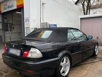 Gebraucht BMW 320 Cabriolet 150 PS (110 kW) 2006 Schwarz Cabrio