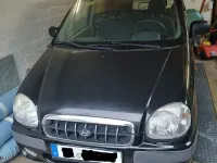 Gebraucht Hyundai Atos 58 PS (42 kW) 2001 Schwarz Kleinwagen
