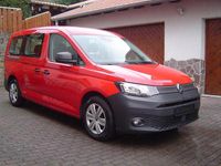 Gebraucht VW Caddy Maxi 122 PS (89 kW) 2021 Rot Van / Kleinbus