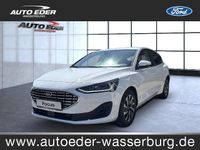 Gebraucht Ford Focus Titanium 125 PS (91 kW) 2025 Frost weiß (weiß) Limousine