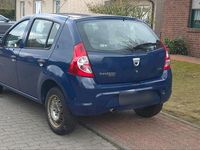 Gebraucht Dacia Sandero 75 PS (55 kW) 2009 Blau Kleinwagen