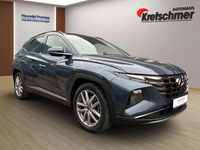 Gebraucht Hyundai Tucson Trend 179 PS (131 kW) 2021 Teal blue / met SUV
