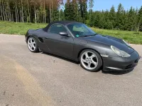 Second-hand Porsche Boxster 228 CP (167 kW) 2004 Gri Cabrio