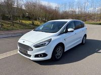 Gebraucht Ford S-MAX Titanium 209 PS (153 kW) 2017 Weiß Van / Kleinbus
