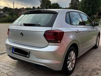 Gebraucht VW Polo Highline 116 PS (85 kW) 2019 Silber Kleinwagen