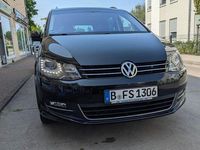Gebraucht VW Sharan Highline 140 PS (102 kW) 2011 Schwarz Van / Kleinbus