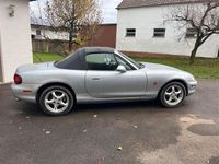 Second-hand Mazda MX5 140 CP (102 kW) 2000 Argintiu Cabrio