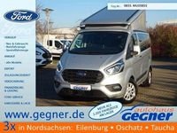 Gebraucht Ford Transit Custom Nugget 185 PS (136 kW) 2021 Polarsilber Van / Kleinbus
