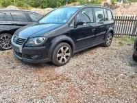 Gebraucht VW Touran Trendline 105 PS (77 kW) 2007 Schwarz Van / Kleinbus