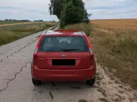 Gebraucht Ford Fiesta 80 PS (58 kW) 2008 Rot Kleinwagen