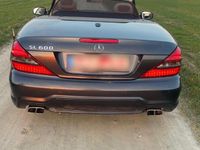 Gebraucht Mercedes SL600 517 PS (380 kW) 2010 Silber Cabrio