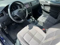 Gebraucht VW Golf Sportsvan Allstar 125 PS (91 kW) 2017 Blau Van / Kleinbus