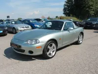 Gebraucht Mazda MX5 110 PS (80 kW) 2003 Grün Cabrio