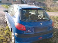Gebraucht Peugeot 206 60 PS (44 kW) 2004 Blau Kleinwagen