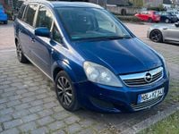 Gebraucht Opel Zafira 2010 Blau Van / Kleinbus
