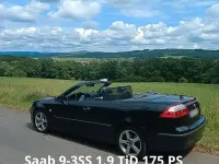 Gebraucht Saab 9-3 Cabriolet Vector 179 PS (131 kW) 2007 Schwarz Cabrio
