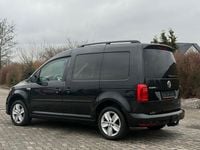 Gebraucht VW Caddy 125 PS (91 kW) 2017 Schwarz Van / Kleinbus