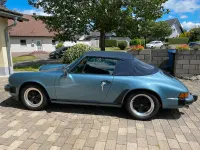 Gebraucht Porsche 911 207 PS (152 kW) 1986 Blau Cabrio