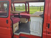 Gebraucht Ford Transit 72 PS (52 kW) 1989 Rot Van / Kleinbus