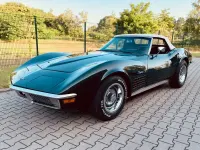 Gebraucht Corvette C3 204 PS (150 kW) 1971 Grün Cabrio